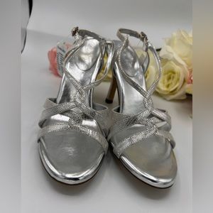 Michaelangelo Silver Heels